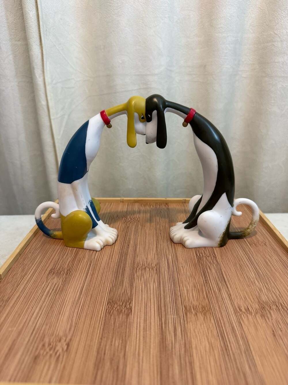 Border Fine Arts Hot Dogs 'Wrong Again' Bart & Lisa Figurine by Toni‎ Goffe 2003